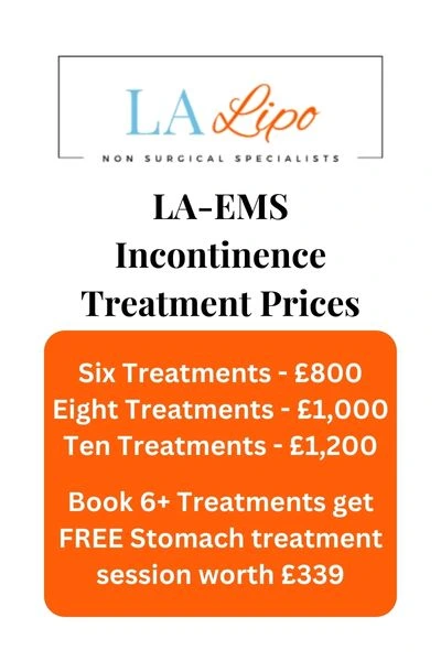 LA-EMS Incontinence Treatment Prices Manchester