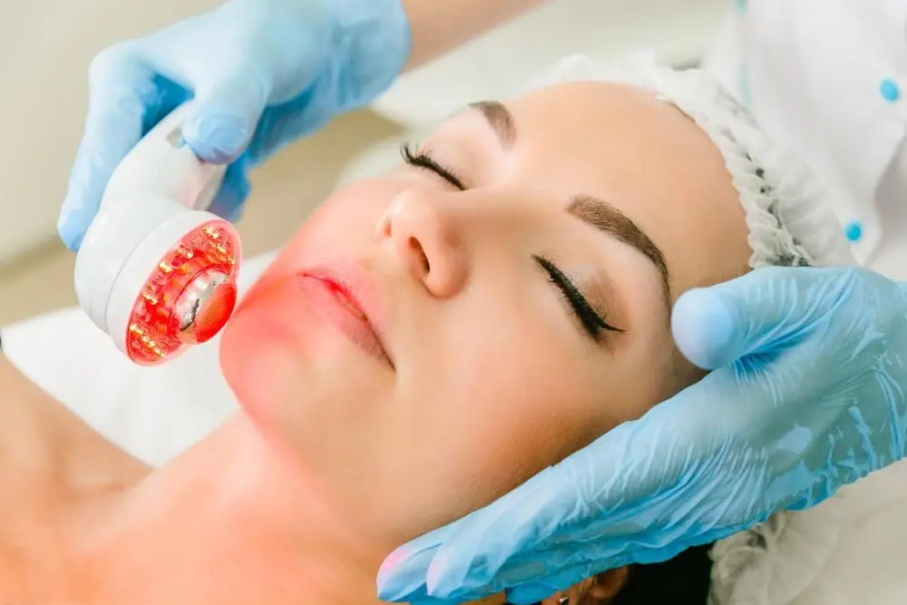 woman having non-surgical Morph8 treatment Manchester