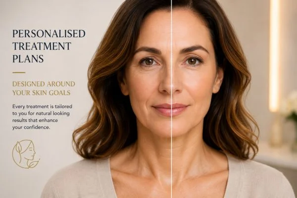 Before and after results of Collagen Lift Therapy Manchester