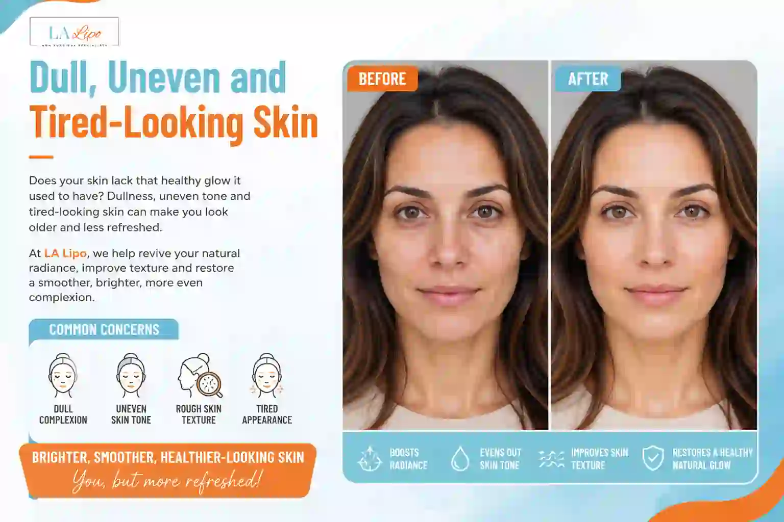 Sign #5: Dull, Uneven and Tired-Looking Skin Manchester